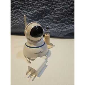 Wansview Q3S Cloud 1080p WiFi Indoor Security Camera with Power Adapter & Mount